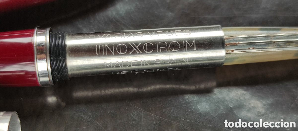 Plumas estilogr&aacute;ficas antiguas: Pluma INOXCROM 66 - Foto 10