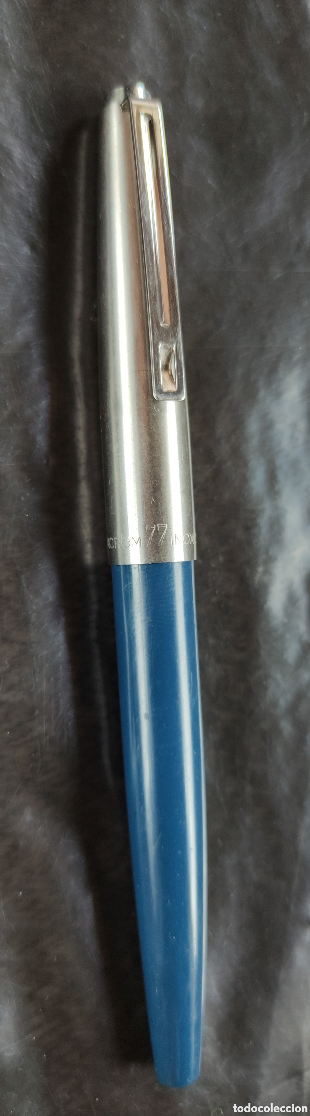 Plumas estilogr&aacute;ficas antiguas: Pluma INOXCROM 77 - Foto 1