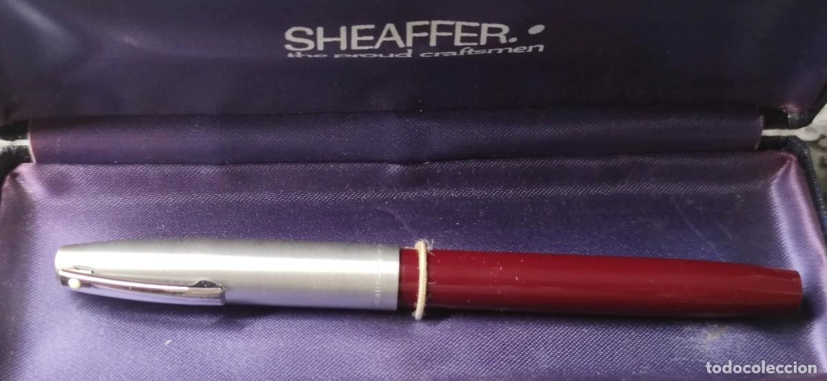 Plumas estilogr&aacute;ficas antiguas: Sheaffer vintage como nueva en su estuche - Foto 1