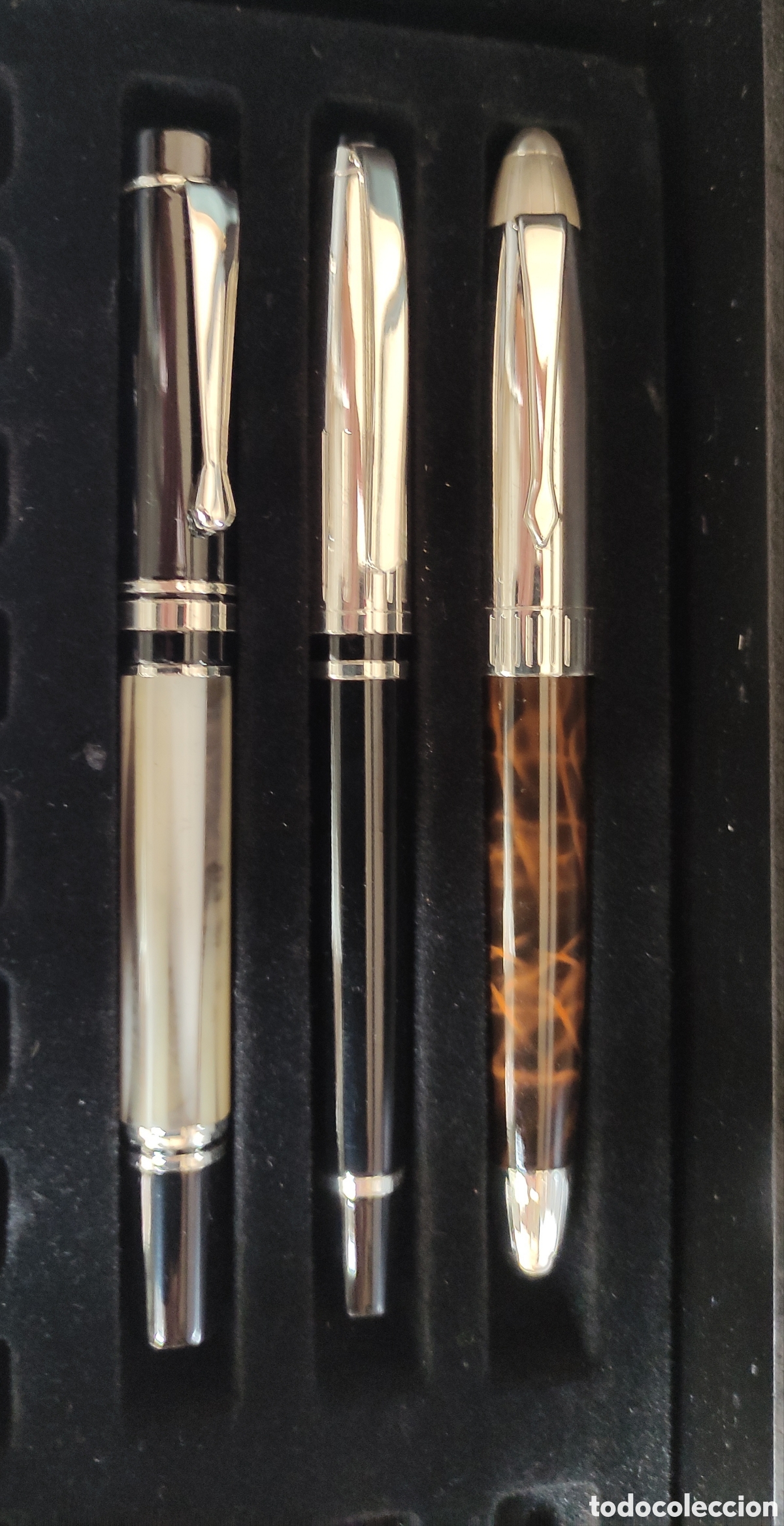 Plumas estilogr&aacute;ficas antiguas: Colecci&oacute;n completa Silver Legends - Foto 10