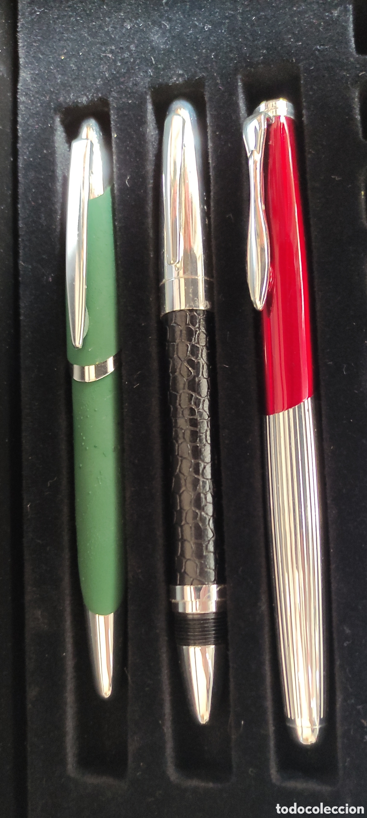 Plumas estilogr&aacute;ficas antiguas: Colecci&oacute;n completa Silver Legends - Foto 11
