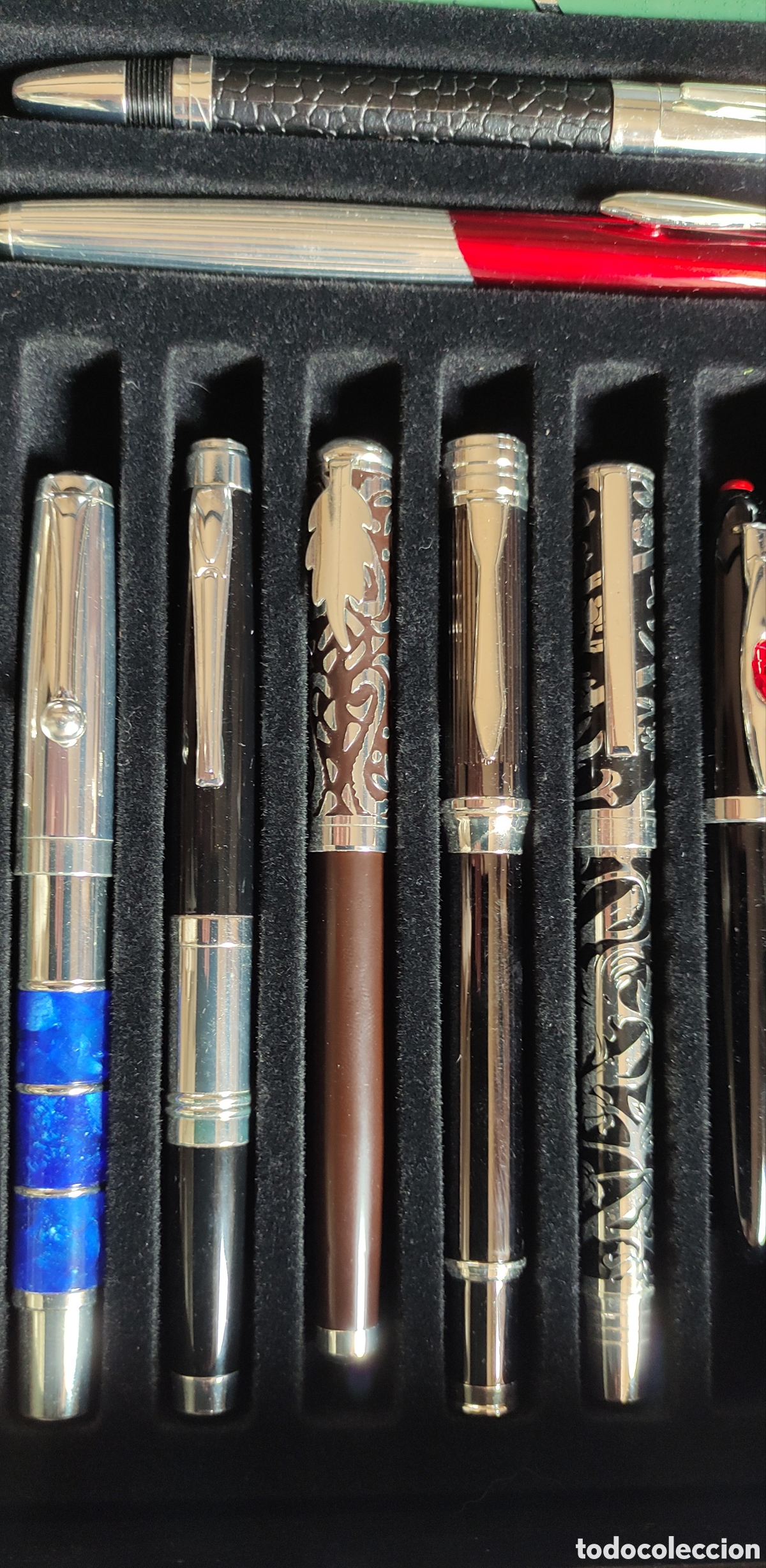 Plumas estilogr&aacute;ficas antiguas: Colecci&oacute;n completa Silver Legends - Foto 14