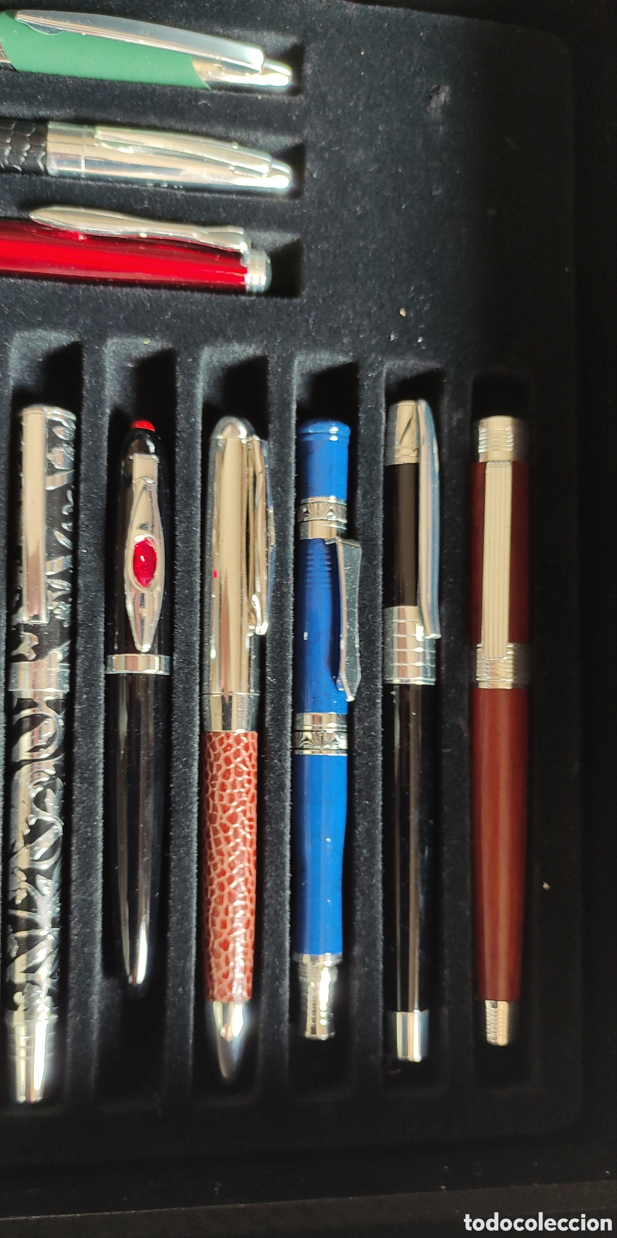 Plumas estilogr&aacute;ficas antiguas: Colecci&oacute;n completa Silver Legends - Foto 15