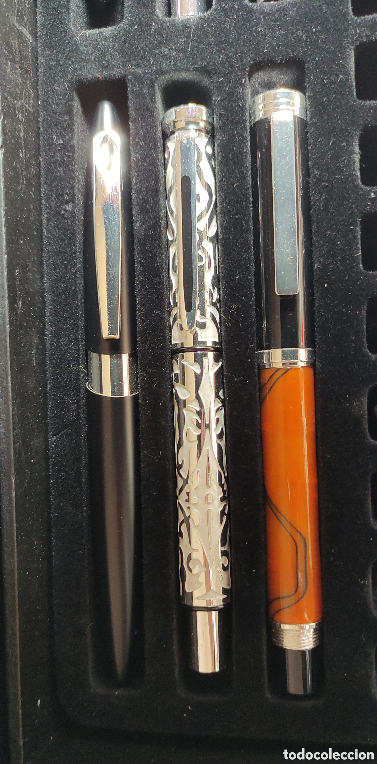 Plumas estilogr&aacute;ficas antiguas: Colecci&oacute;n completa Silver Legends - Foto 16