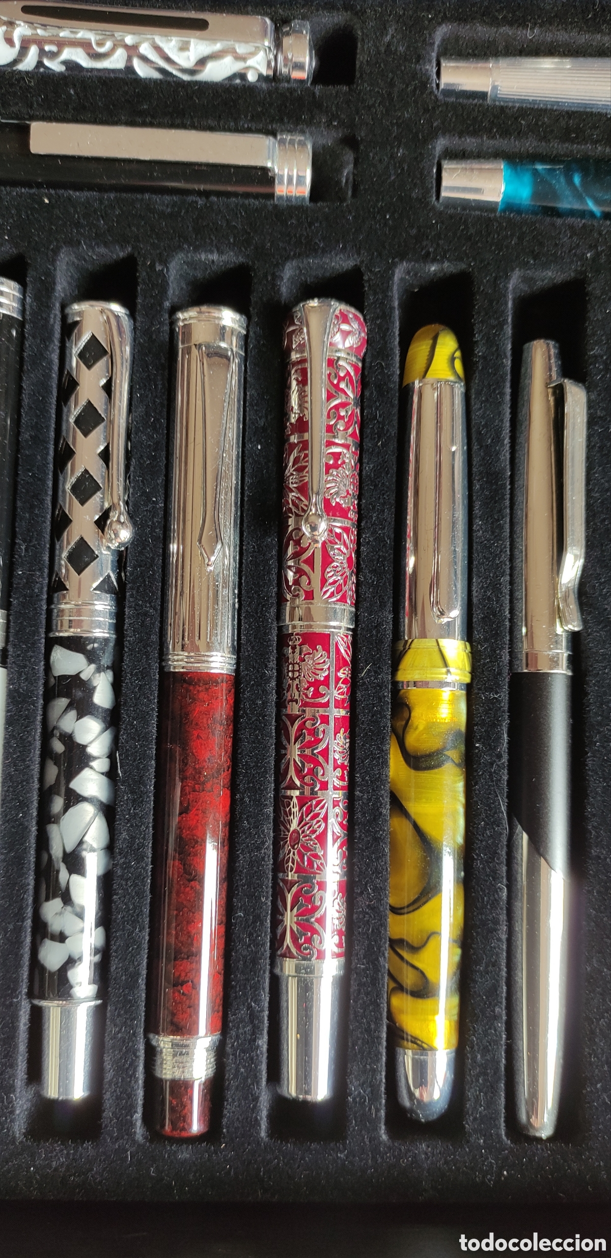 Plumas estilogr&aacute;ficas antiguas: Colecci&oacute;n completa Silver Legends - Foto 19