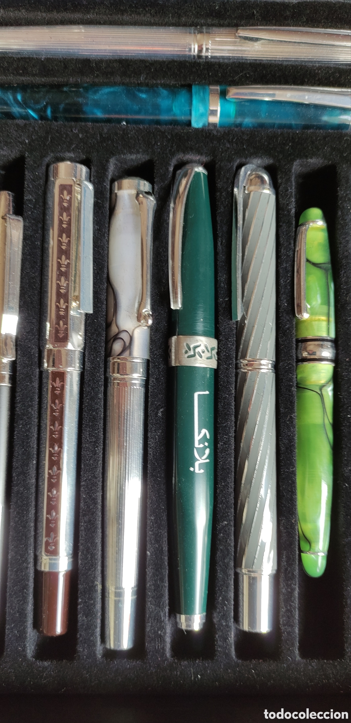 Plumas estilogr&aacute;ficas antiguas: Colecci&oacute;n completa Silver Legends - Foto 20