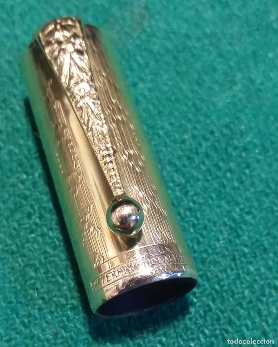 Plumas estilogr&aacute;ficas antiguas: Waterman-Ideal 42 retractil - Foto 5