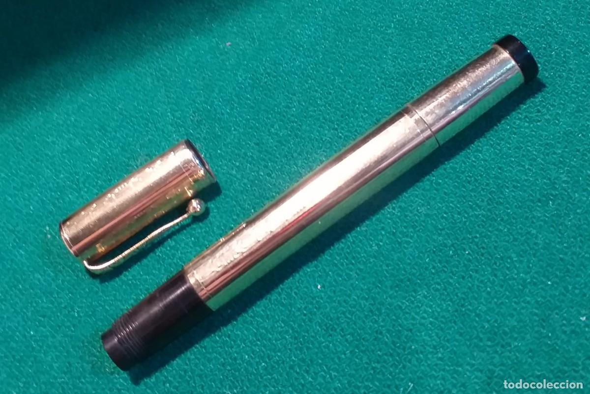 Plumas estilogr&aacute;ficas antiguas: Waterman-Ideal 42 retractil - Foto 8