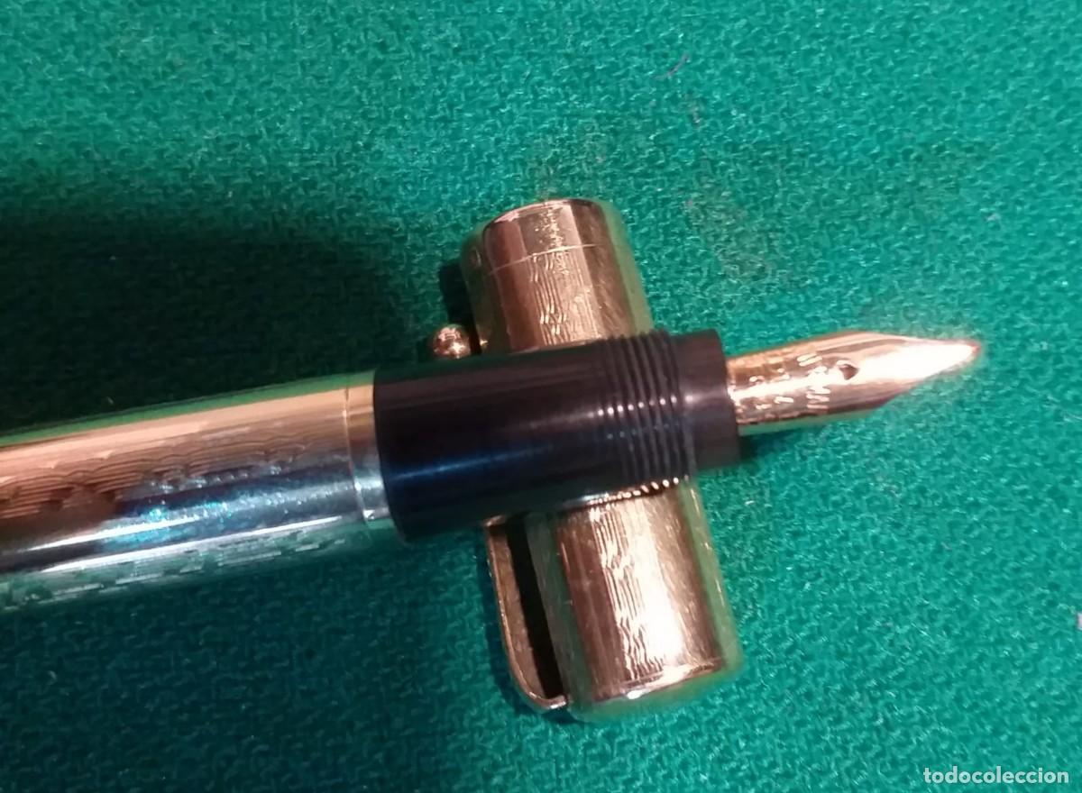 Plumas estilogr&aacute;ficas antiguas: Waterman-Ideal 42 retractil - Foto 11