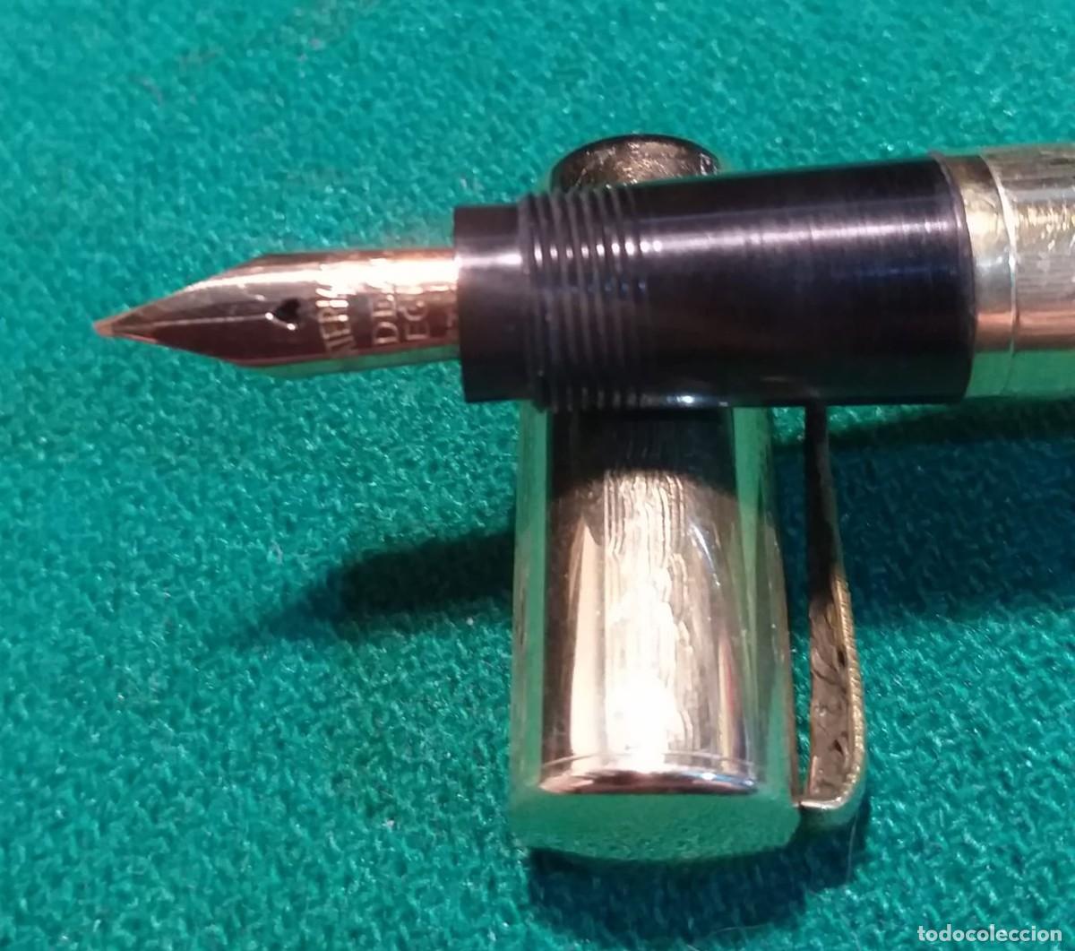 Plumas estilogr&aacute;ficas antiguas: Waterman-Ideal 42 retractil - Foto 12