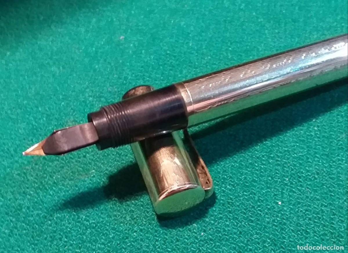 Plumas estilogr&aacute;ficas antiguas: Waterman-Ideal 42 retractil - Foto 13