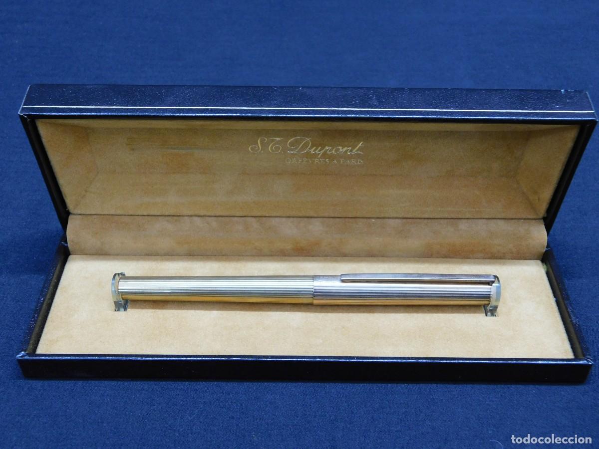 Plumas estilogr&aacute;ficas antiguas: PLUMA DUPONT 18K - Foto 1