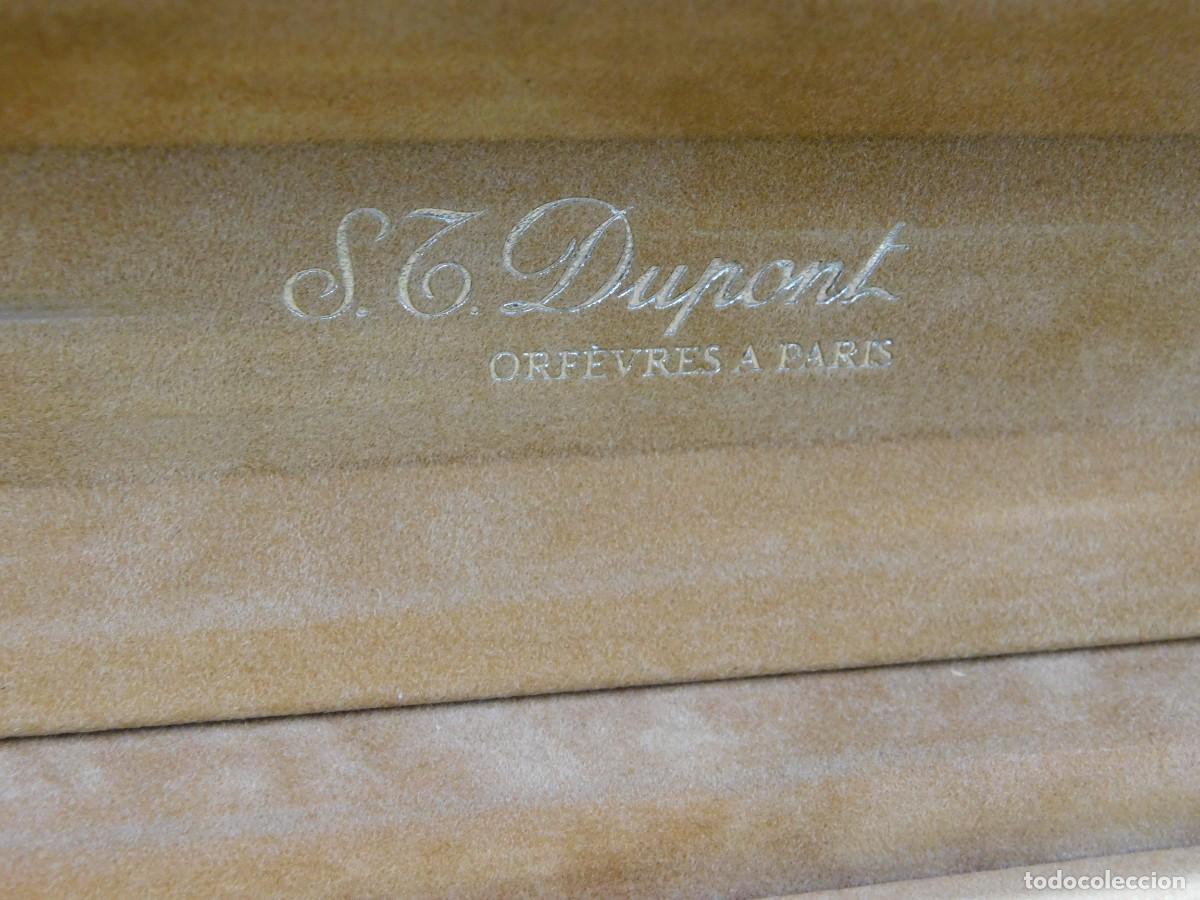 Plumas estilogr&aacute;ficas antiguas: PLUMA DUPONT 18K - Foto 2