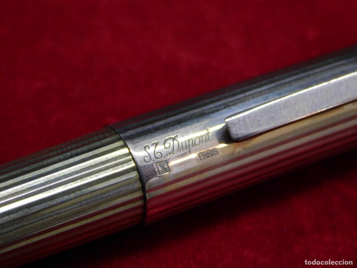 Plumas estilogr&aacute;ficas antiguas: PLUMA DUPONT 18K - Foto 8