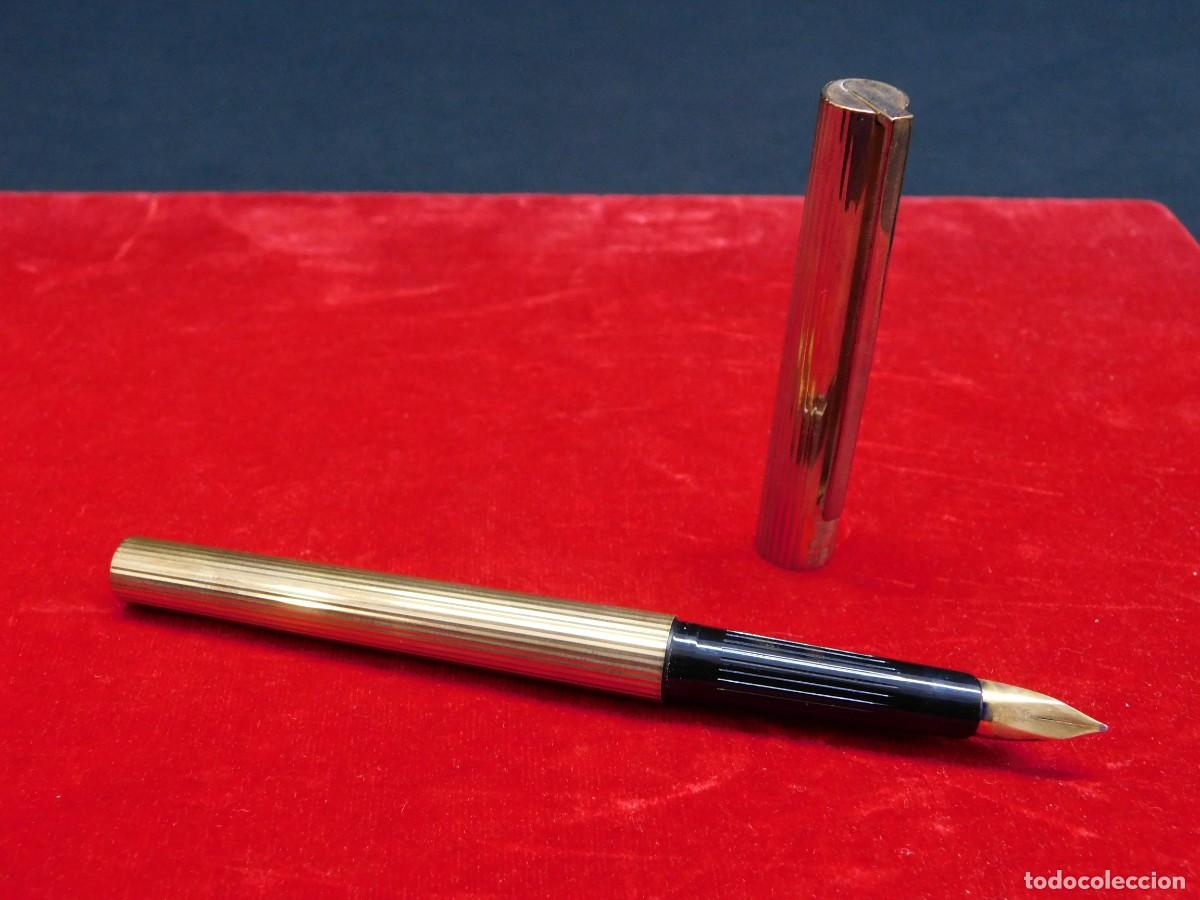 Plumas estilogr&aacute;ficas antiguas: PLUMA DUPONT 18K - Foto 10