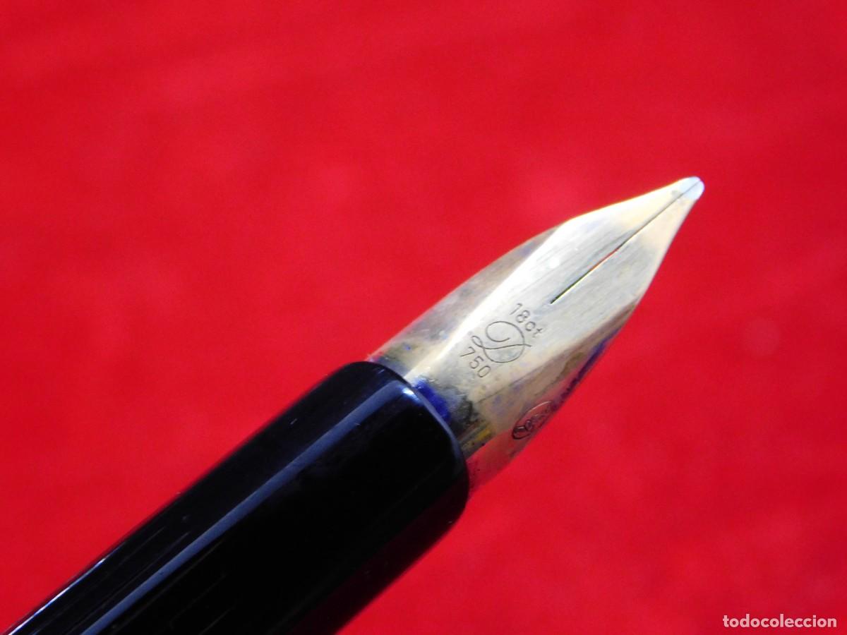 Plumas estilogr&aacute;ficas antiguas: PLUMA DUPONT 18K - Foto 11