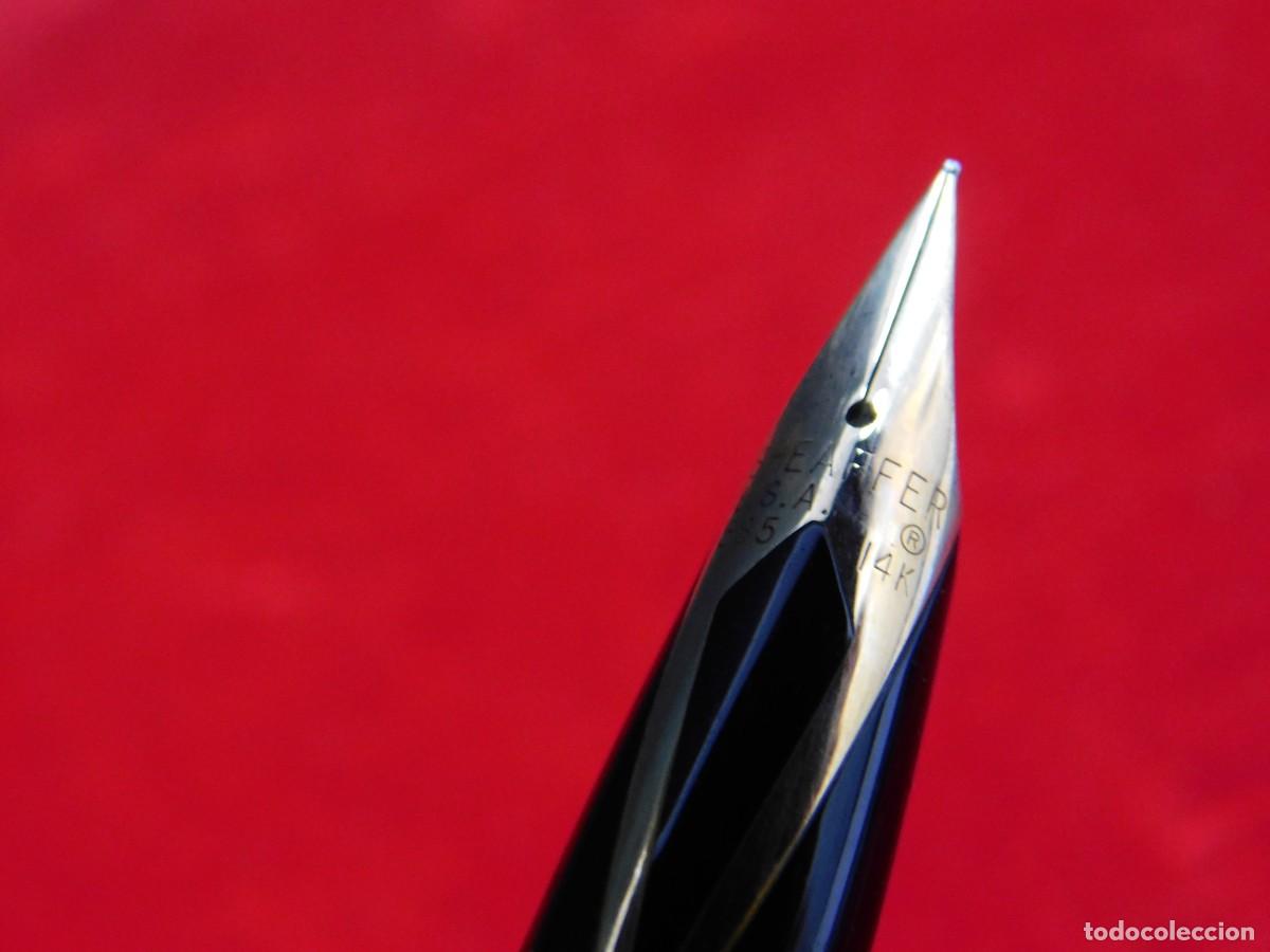 Plumas estilogr&aacute;ficas antiguas: PLUMA SHEAFFER - GOLD ELECTROPLATED - Foto 16