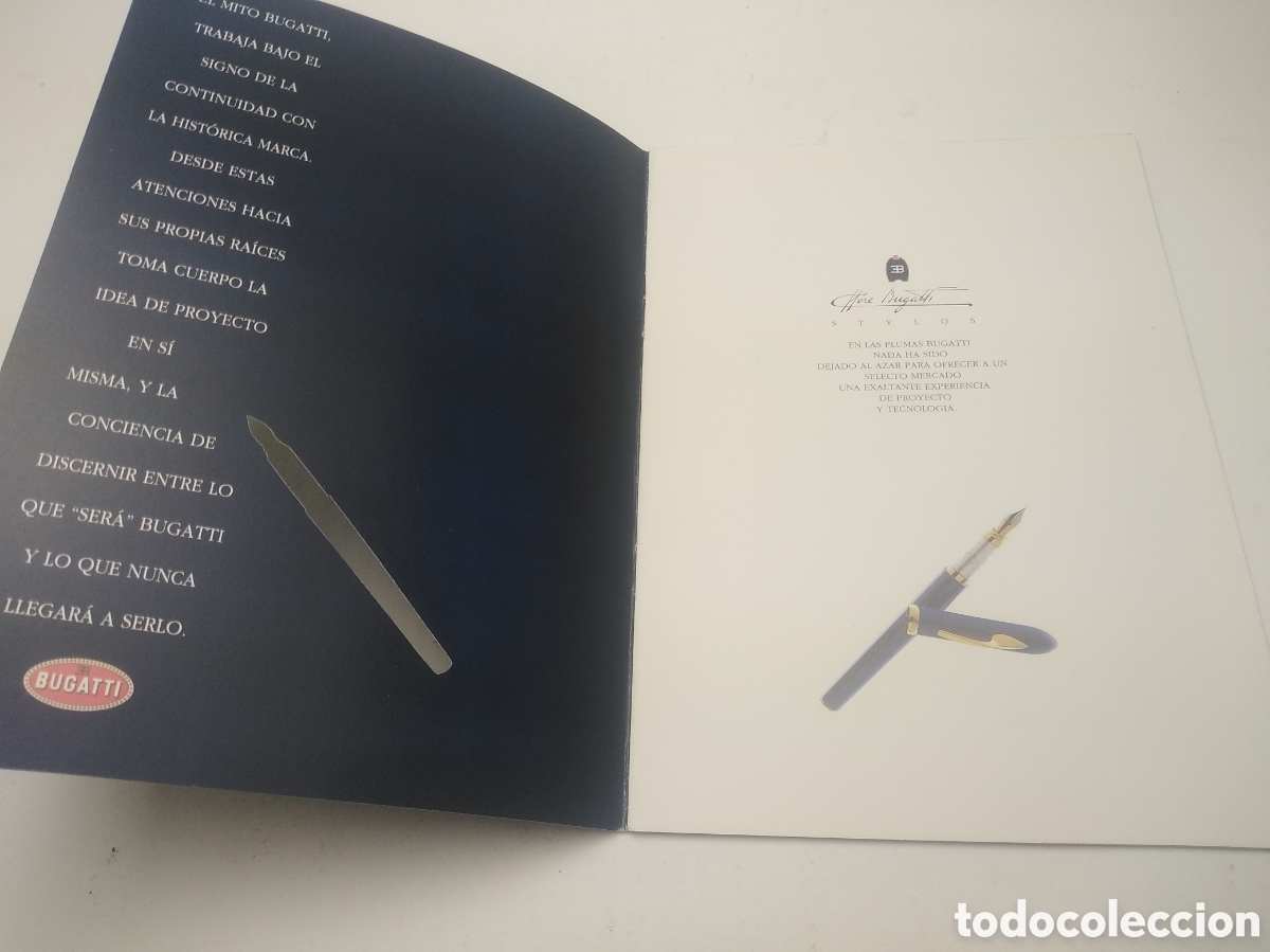 Plumas estilogr&aacute;ficas antiguas: cat&aacute;logo Plumas Ettore Bugatti STYLOS - Foto 7