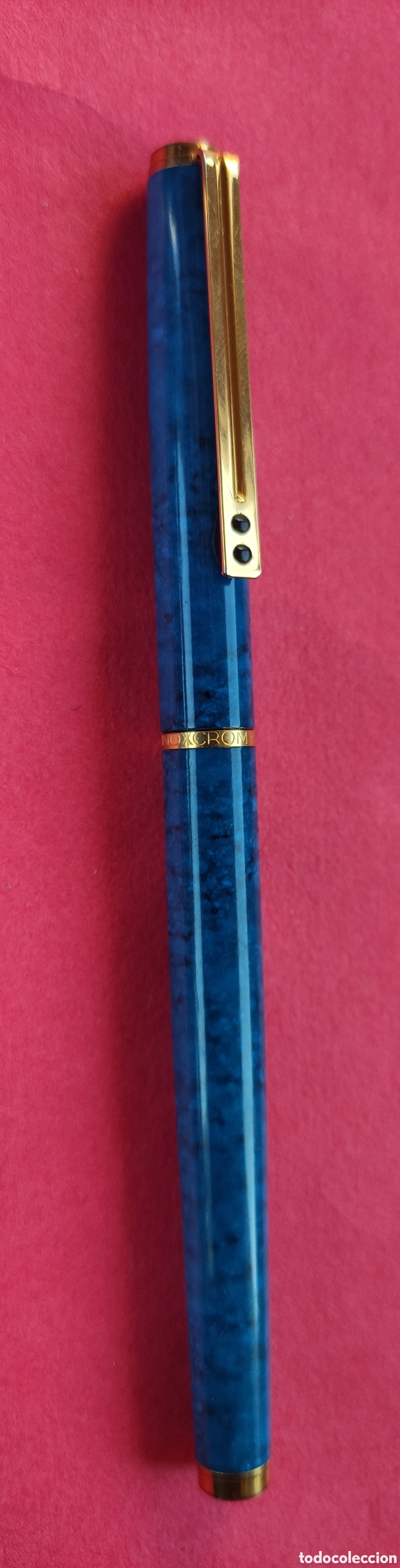 Plumas estilogr&aacute;ficas antiguas: Pluma estilografica INOXCROM - Foto 1