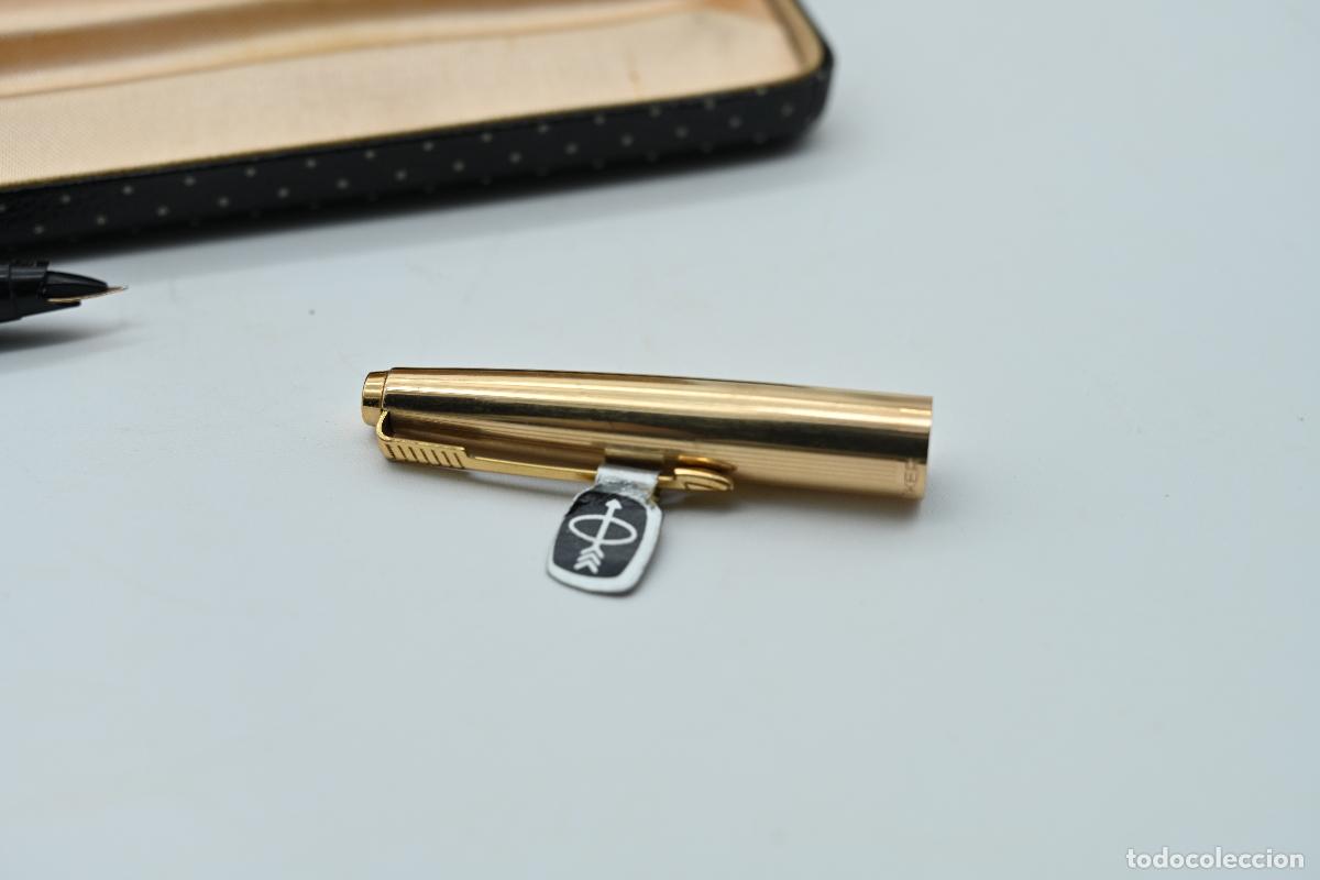 Plumas estilogr&aacute;ficas antiguas: PARKER 65 Y PARKER 45 (LOTE) - Foto 7