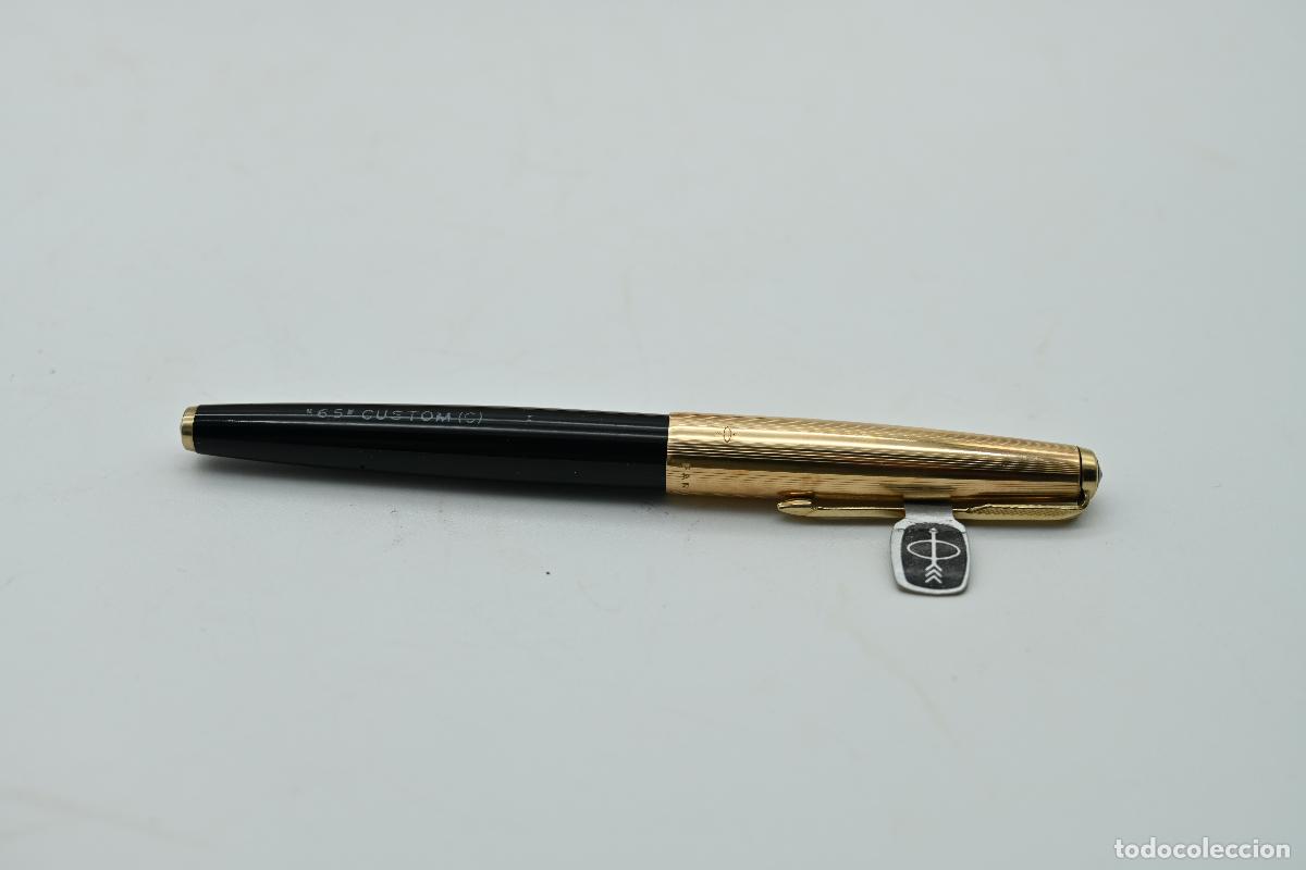 Plumas estilogr&aacute;ficas antiguas: PARKER 65 Y PARKER 45 (LOTE) - Foto 12