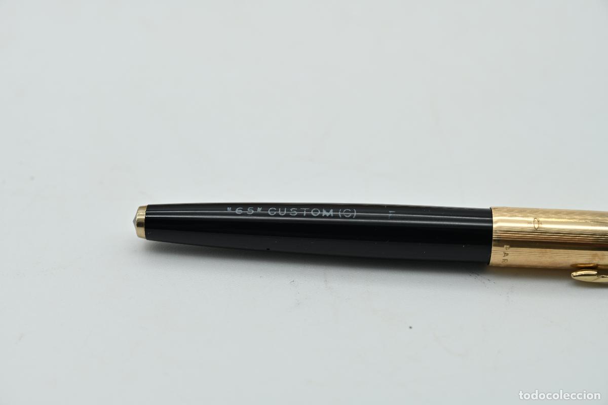 Plumas estilogr&aacute;ficas antiguas: PARKER 65 Y PARKER 45 (LOTE) - Foto 13