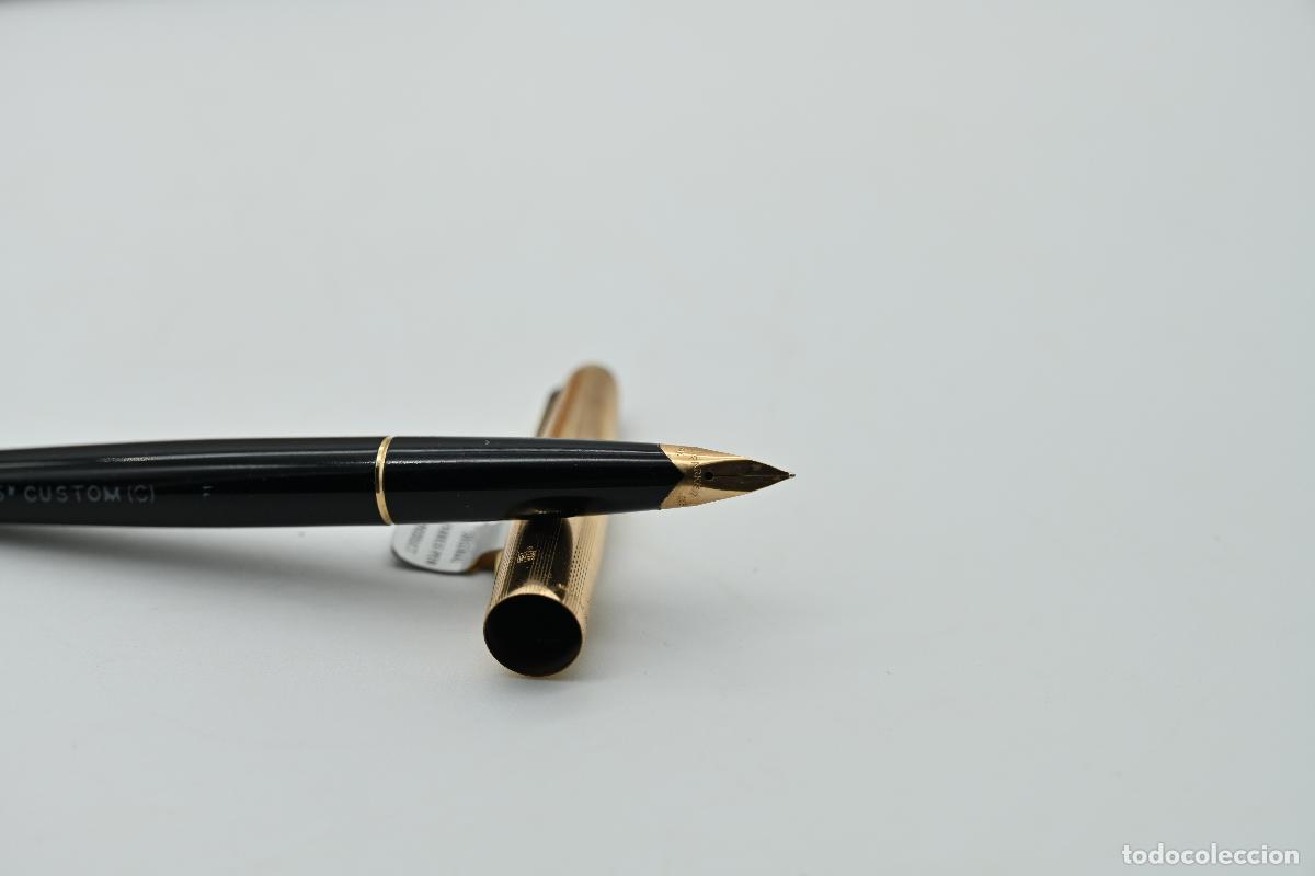 Plumas estilogr&aacute;ficas antiguas: PARKER 65 Y PARKER 45 (LOTE) - Foto 17
