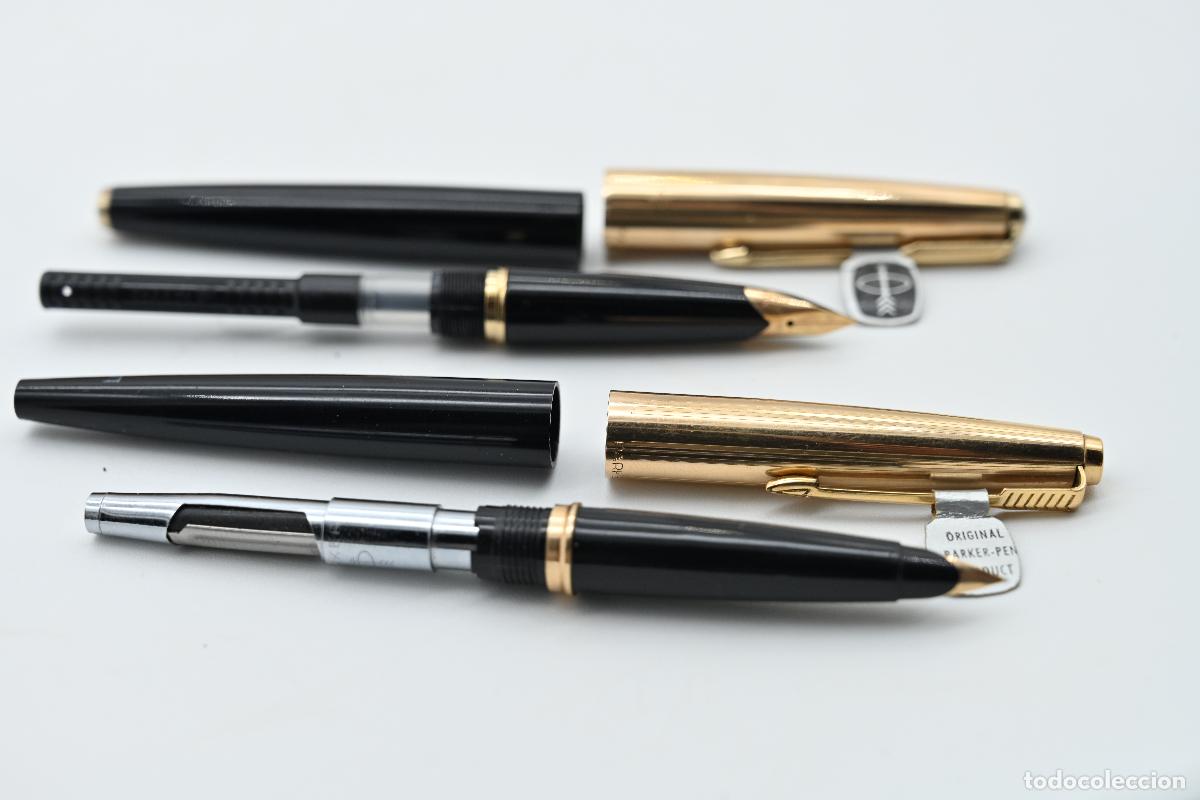Plumas estilogr&aacute;ficas antiguas: PARKER 65 Y PARKER 45 (LOTE) - Foto 20