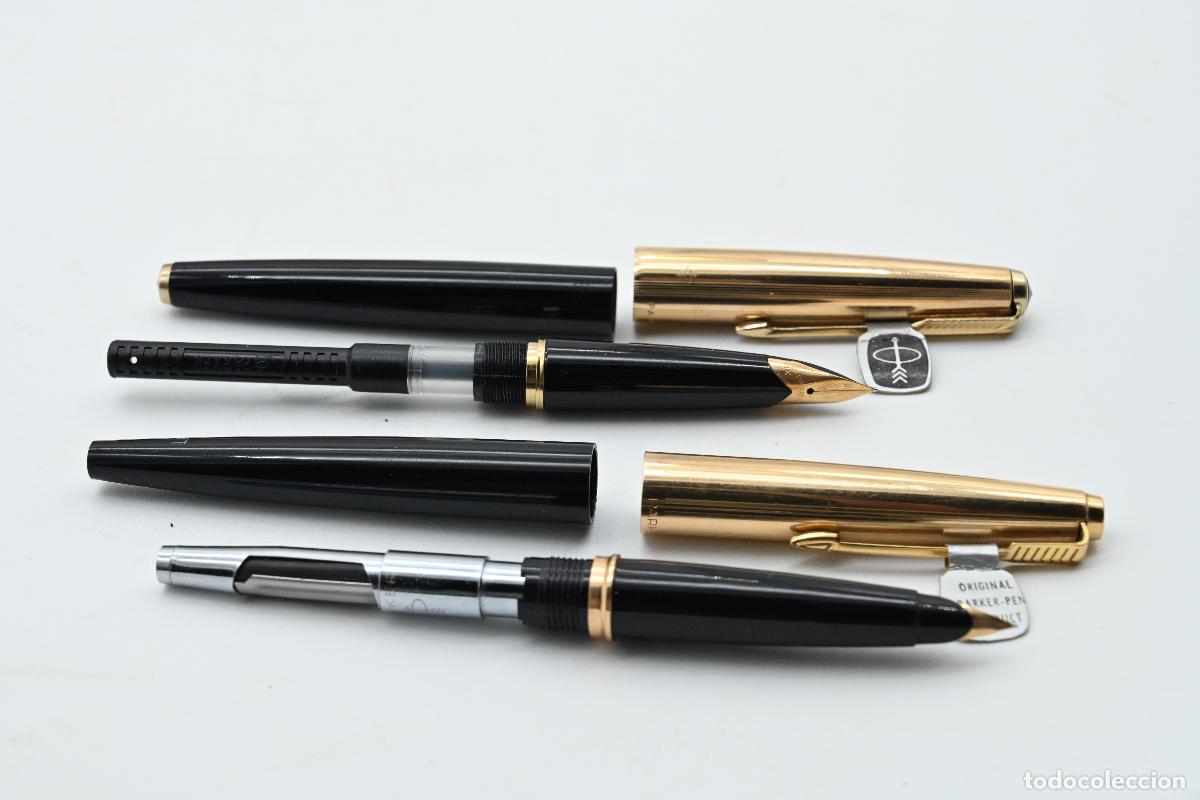 Plumas estilogr&aacute;ficas antiguas: PARKER 65 Y PARKER 45 (LOTE) - Foto 21