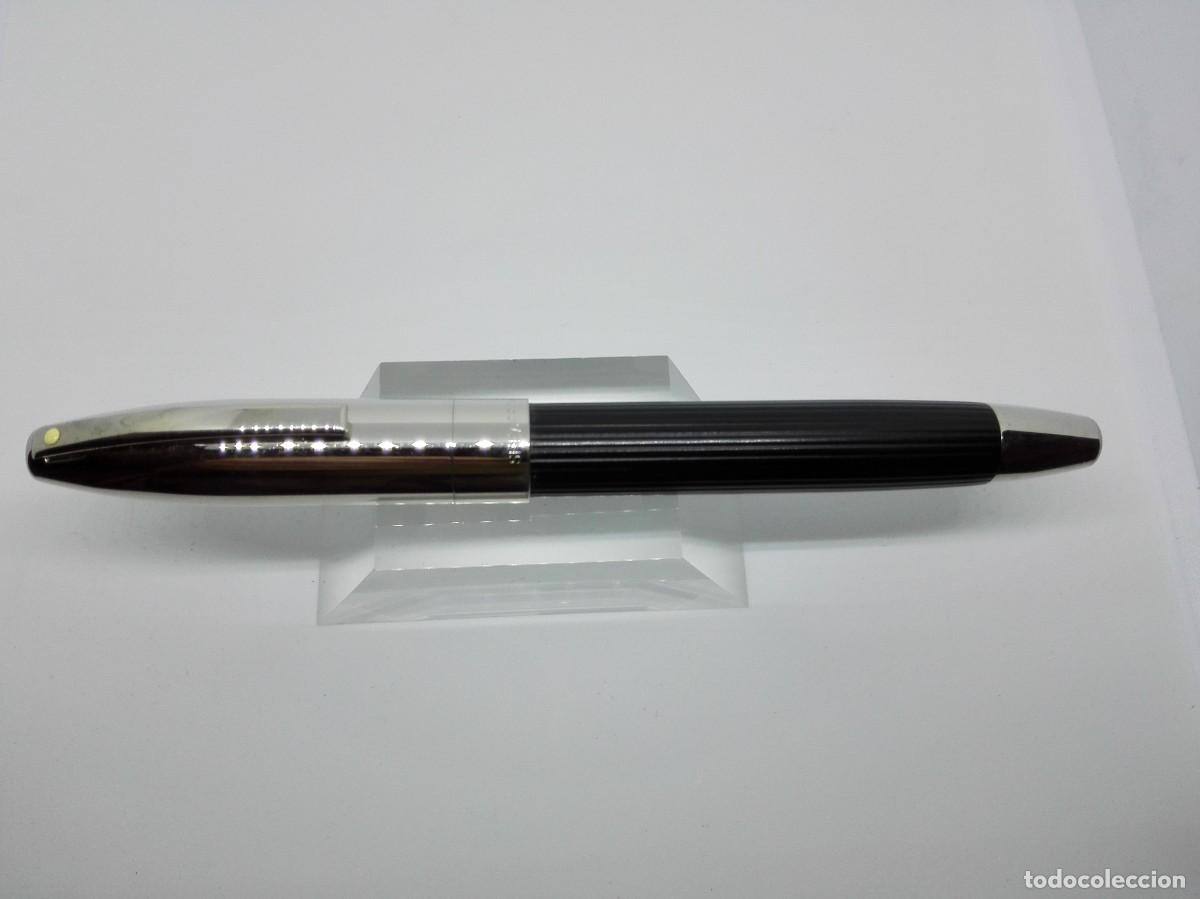Plumas estilogr&aacute;ficas antiguas: Sheaffer Legacy 2 Model 866 Linear Black 1999 18kt M - Foto 2