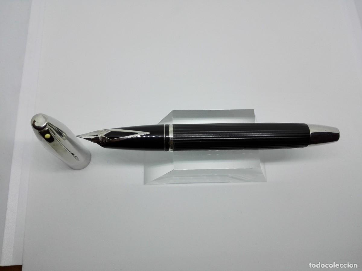 Plumas estilogr&aacute;ficas antiguas: Sheaffer Legacy 2 Model 866 Linear Black 1999 18kt M - Foto 3