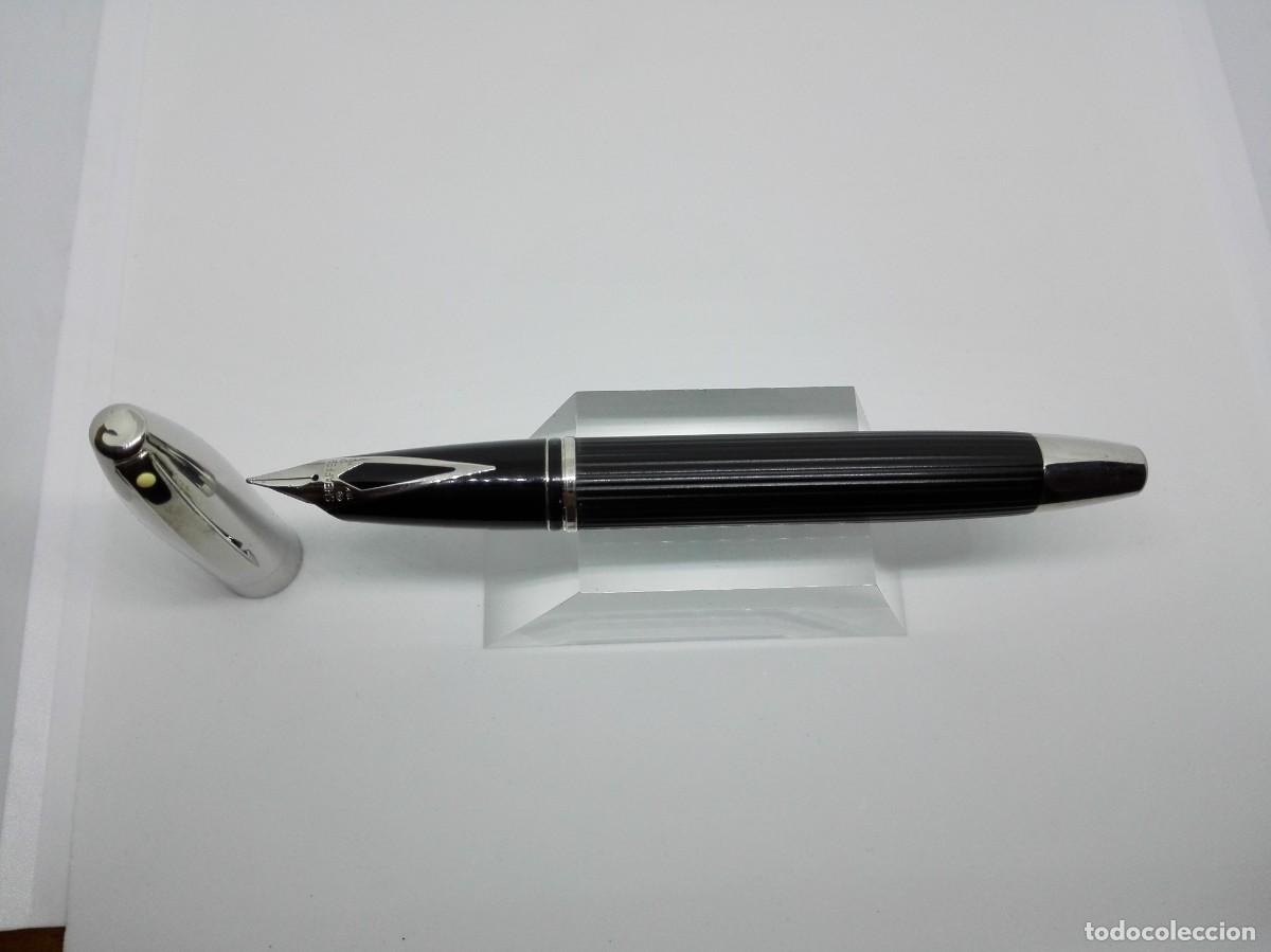 Plumas estilogr&aacute;ficas antiguas: Sheaffer Legacy 2 Model 866 Linear Black 1999 18kt M - Foto 4