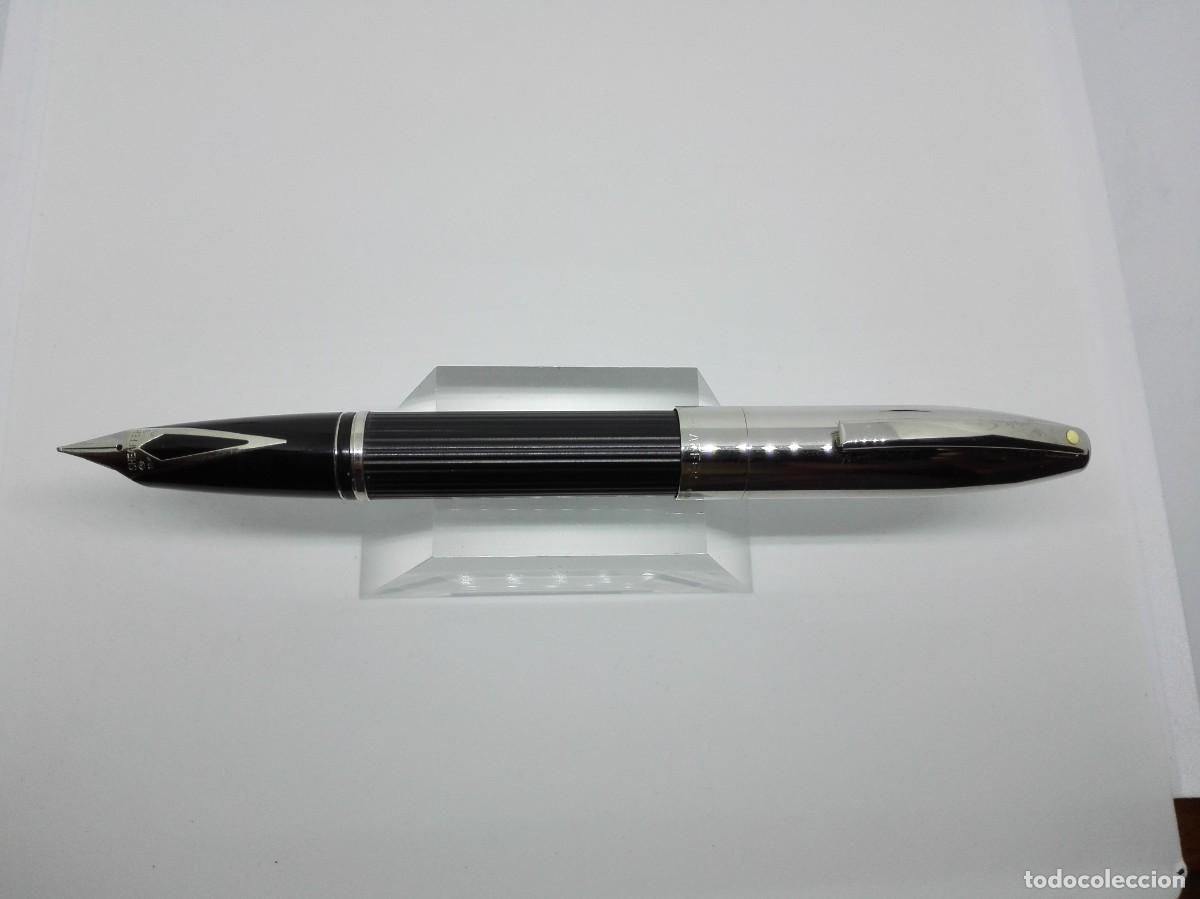 Plumas estilogr&aacute;ficas antiguas: Sheaffer Legacy 2 Model 866 Linear Black 1999 18kt M - Foto 5