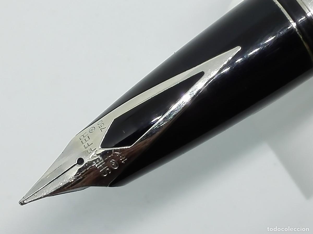 Plumas estilogr&aacute;ficas antiguas: Sheaffer Legacy 2 Model 866 Linear Black 1999 18kt M - Foto 8