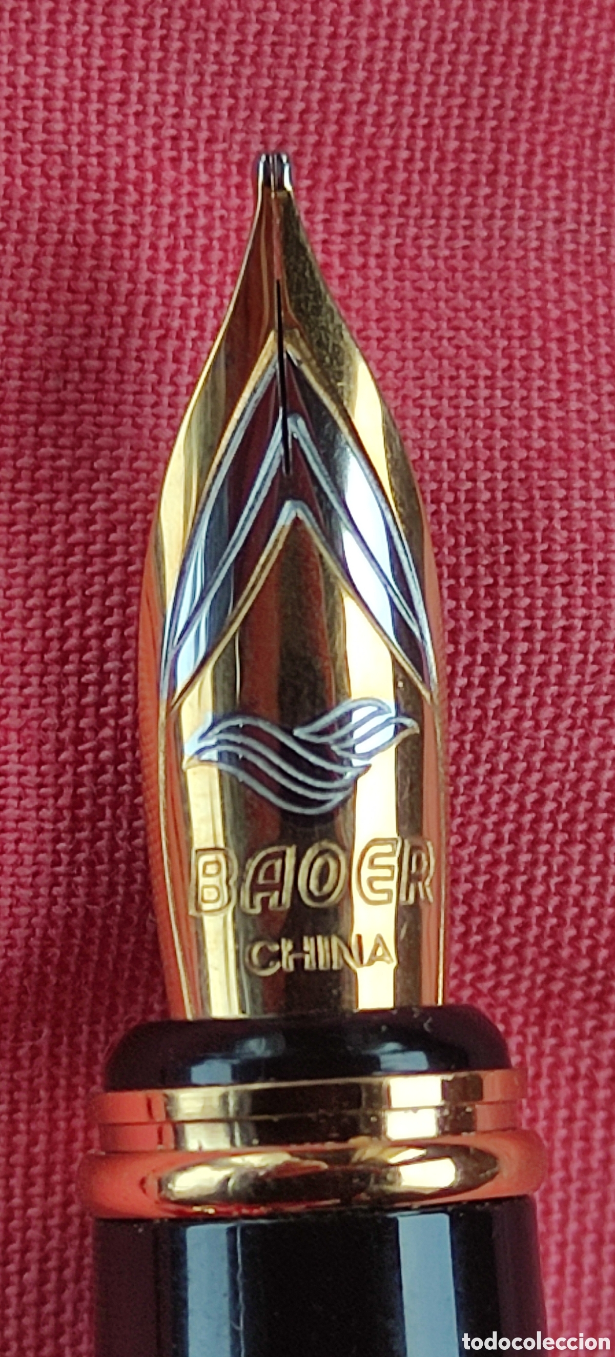 Plumas estilogr&aacute;ficas antiguas: Pluma BAOER 501 - Foto 9