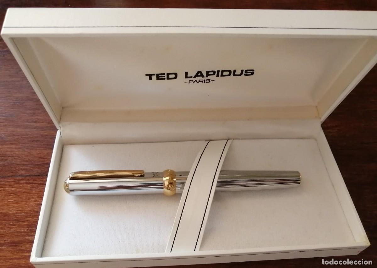Plumas estilogr&aacute;ficas antiguas: VINTAGE PLUMA TED LAPIDUS PARIS - Foto 1