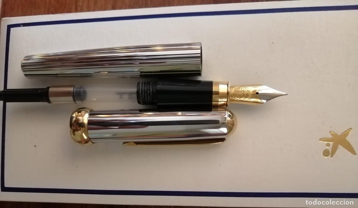 Plumas estilogr&aacute;ficas antiguas: VINTAGE PLUMA TED LAPIDUS PARIS - Foto 4
