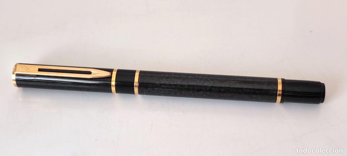 Plumas estilogr&aacute;ficas antiguas: Pluma WATERMAN lacada - Foto 7