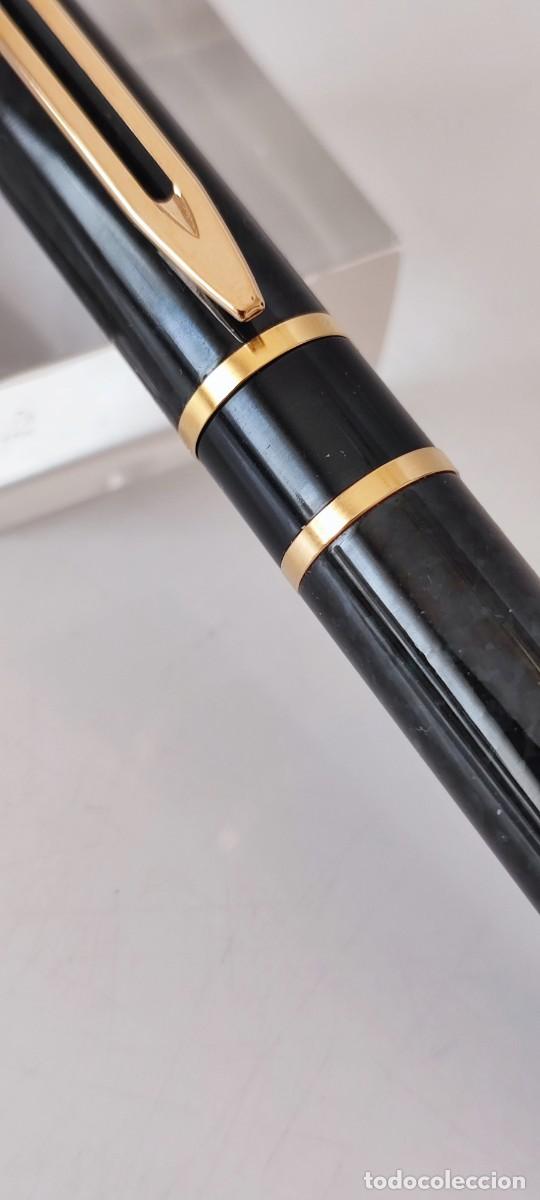 Plumas estilogr&aacute;ficas antiguas: Pluma WATERMAN lacada - Foto 2