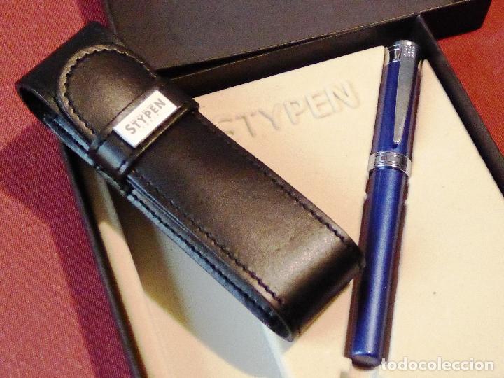 Plumas estilogr&aacute;ficas antiguas: PLUMA ESTILOGRAFICA STYPEN - NUEVA - Foto 2