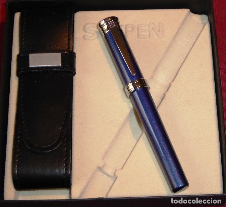Plumas estilogr&aacute;ficas antiguas: PLUMA ESTILOGRAFICA STYPEN - NUEVA - Foto 1