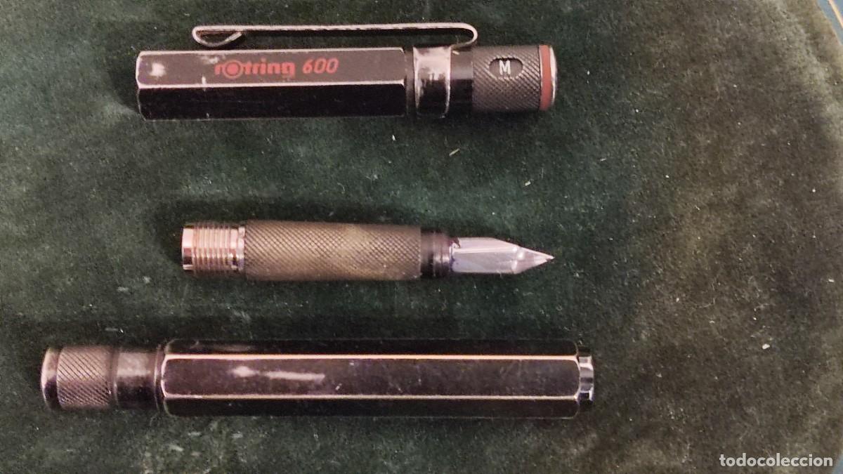 Plumas estilogr&aacute;ficas antiguas: ROTRING 600 PLUMA ESTILOGR&Aacute;FICA - Foto 7