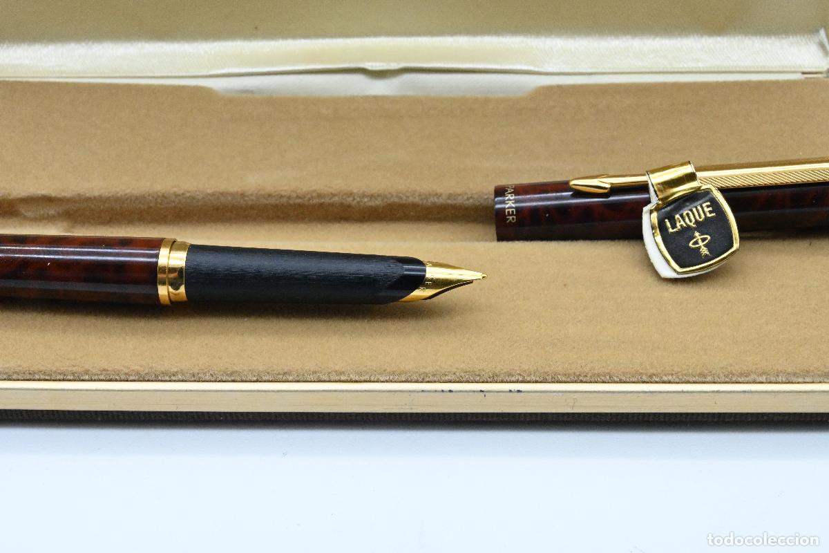 Plumas estilogr&aacute;ficas antiguas: Parker 95 Laque - Foto 4