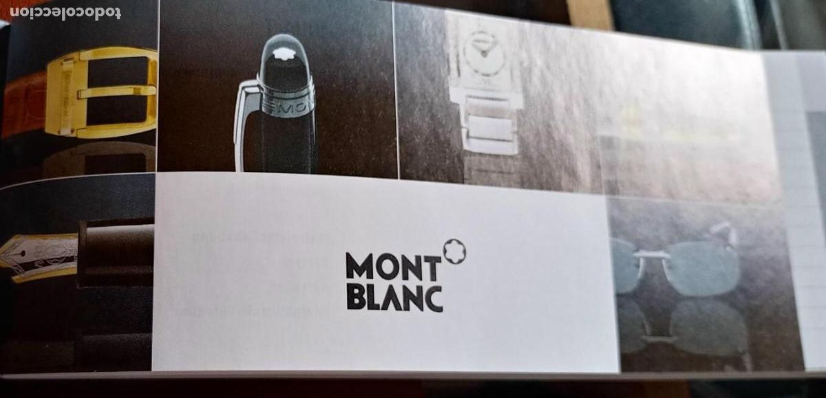 Plumas estilogr&aacute;ficas antiguas: LIBRO DE INSTRUCCIONES Y GARANTIA MONTBLANC - Foto 3