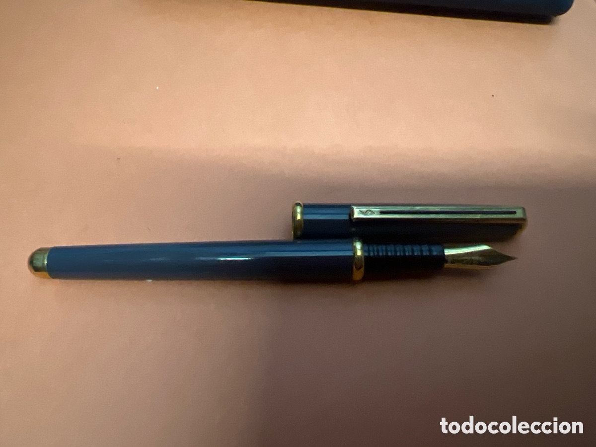 Plumas estilogr&aacute;ficas antiguas: T1/C0/8. PLUMA INOXCROM IRIDIUM - Foto 1