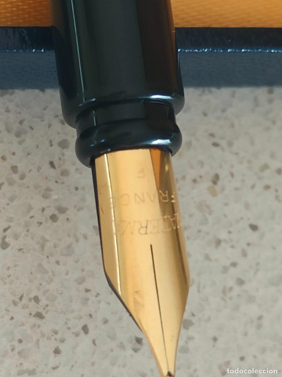 Plumas estilogr&aacute;ficas antiguas: PLUMA WATERMAN CON ESTUCHE ORIGINAL - Foto 2