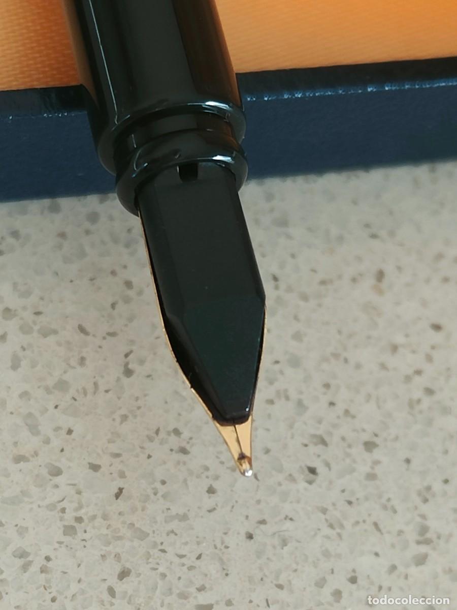 Plumas estilogr&aacute;ficas antiguas: PLUMA WATERMAN CON ESTUCHE ORIGINAL - Foto 4