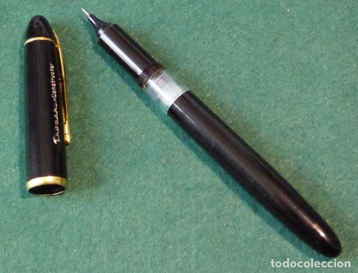 Plumas estilogr&aacute;ficas antiguas: ESTILOGRAFO TROPEN CONSTRUCTER - Foto 5