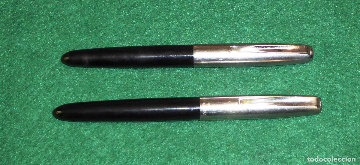 Plumas estilogr&aacute;ficas antiguas: 2 PLUMAS ESTILOGRAFICAS PARKER - Foto 2