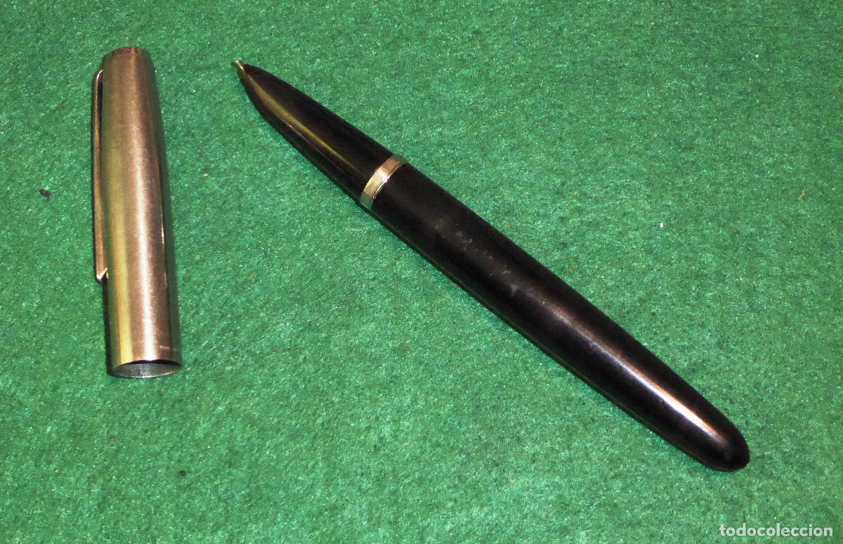Plumas estilogr&aacute;ficas antiguas: 2 PLUMAS ESTILOGRAFICAS PARKER - Foto 4